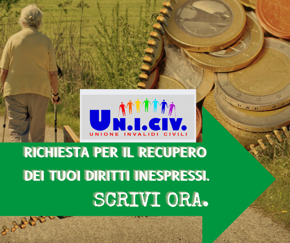 Uniciv: richiesta per il recupero dei tuoi diritti inespressi. Scrivi ora.